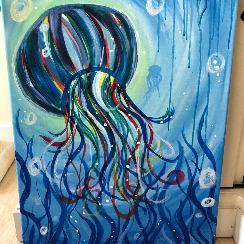 Jellyfish painting